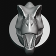 Tyrannolophosaur_Head.png Tyrannolophosaur Head for 3D Printing