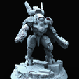 shadowsun2.293.png Free STL file Kitten's stealthy waifu・3D printable design to download