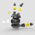 Umbreon-2-_Camera_SOLIDWORKS-Viewport.jpg Pokemon Pokeball Umbreon Dividido