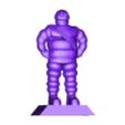 m2.STL Iconic Retro Michelin Man (No Supports)