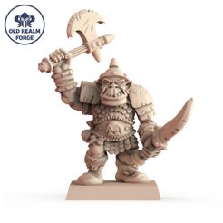 16f8e455-d00d-43e4-add4-ca053279b1bf.jpg Free Miniature - Old School Orc Warrior with Axe and Dagger