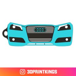 Thingi-Image.jpg Télécharger fichier STL gratuit Audi A3 (8P / 8PA) - Porte-clés • Design à imprimer en 3D, 3dprintkings