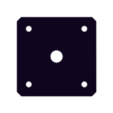 Fan_Blade_Hub_Rear.stl 40cm Pedestal/Wall/Desk Fan Blade/Prop