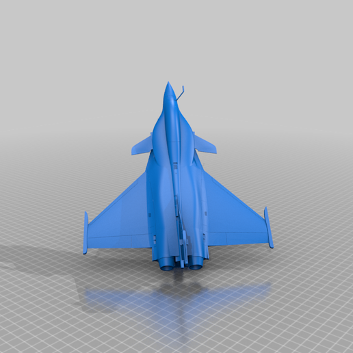 Download Free Stl File Dassault Rafale Desktop Model Model To 3d Print Cults