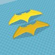 035.jpg Batarang 1 from the movie Batman vs Superman 3D print model