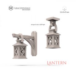 1000X1000-Gracewindale-lantern.jpg Free STL file Lantern・3D printing template to download