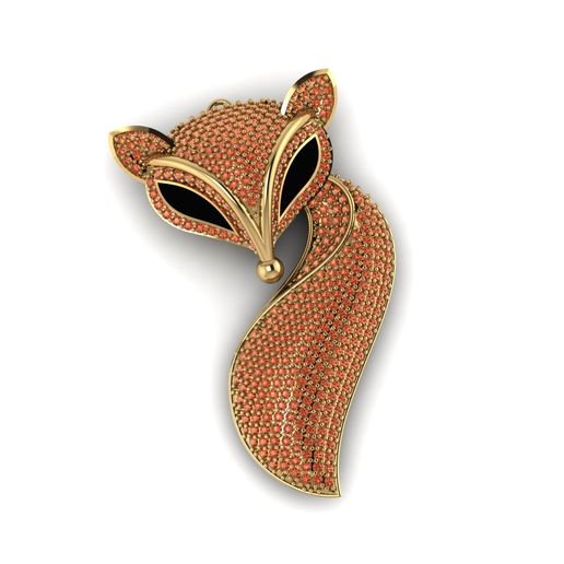 Fox pendant M 3D model