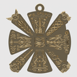 front_render.png Ancient Symbolic Pendant 3D print