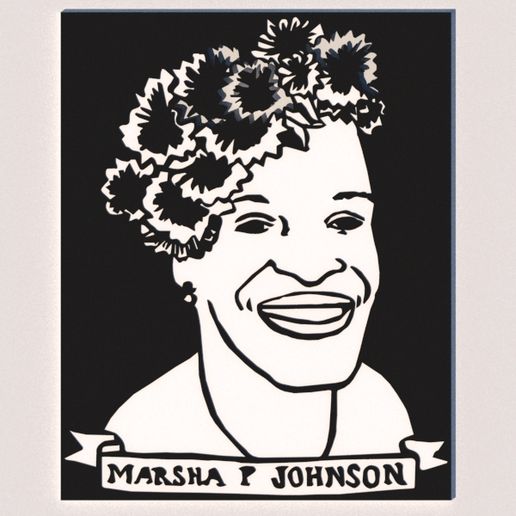 MARSHA P JOHNSON 3D model
