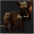 portada6Y.png DOWNLOAD Elephant 3d model animated for blender-fbx-unity-maya-unreal-c4d-3ds max - 3D printing Elephant - Mammuthus - ELEPHANT