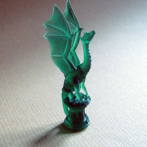 aria_resin.jpg Télécharger fichier STL gratuit Aria The Dragon • Design imprimable en 3D, loubie