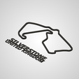 Silverstone.png Fichier 3D Pistes de la F1 2023・Objet pour impression 3D à télécharger
