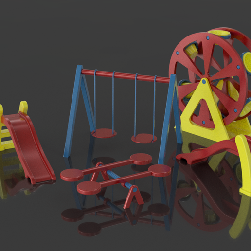 Functional Mini Playground – Candy Display Set