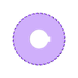 CD65İ40WHGK1_G.stl Worm Gear - Center D. 65 mm - Ratio 35 & 40 - Worm with Hole