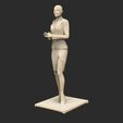Pose44Scylla20YearsLater.jpg Archivo STL gratis Cyberpunk Women x6・Plan para descargar y imprimir en 3D