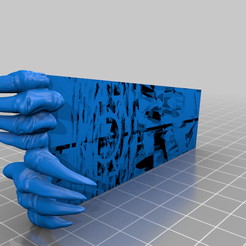 f446e9da-1f25-436a-9fd8-ecbffc240c50.png Free 3D file Claws Bookmark - Whole/Solid Piece・Object to download and to 3D print
