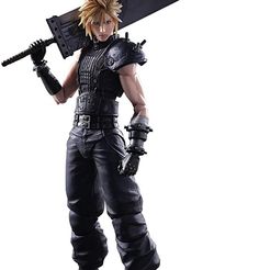 618dwbbF8kL._AC_UF894,1000_QL80_.jpg Archivo STL gratis CLOUD - Final Fantasy VII / Figura / STL・Modelo para descargar y imprimir en 3D