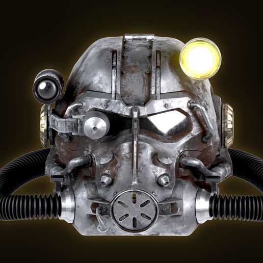 fallout iconic helmets T60 Helmet - 76 Power Armor Prop The Fallout T Fallout New California Republic Rangers