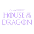 House Of The Dragon.stl House Of The Dragon Logo