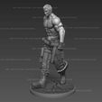 bryan2.jpg Tekken Bryan Fury Fan Art Statue 3d Printable
