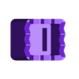 Mini_ShoppingBag_Bottom.stl Shopping Bag Clicker + Keychain Version