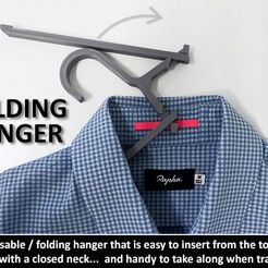 1db98296536dd2d9122278bb37dfd285_display_large.jpg STL-Datei Folding Hanger kostenlos・Design für 3D-Drucker zum herunterladen