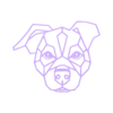 p21.STL PERRO GEOMETRICO