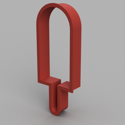 Popsicle Cooke Cutter v1.png Free STL file Popsicle Cookie Cutter・3D printer design to download