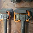 20250903_193026.jpg Fiskars X14 Wall holder and X36 ( after scale )