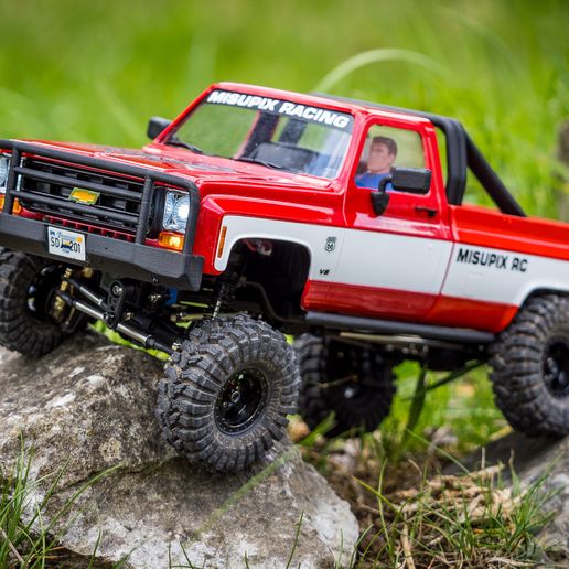 SMSP8230.jpg 用于 FMS FCX18 雪佛兰 K10 的 5 个版本的前保险杠