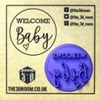 WelcomeBabyV211.jpg Baby / Child Themed Fondant / Cupcake Embosser Pack - 24 Designs!