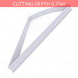 1-8_Of_Pie~8.75in-cookiecutter-only2.png Slice (1∕8) of Pie Cookie Cutter 8.75in / 22.2cm