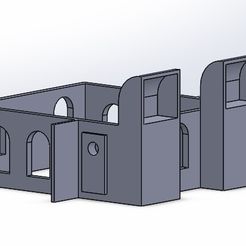 p.11.jpg STL file TITANIC SCALE 1/250 BACK ROOM - DECK SUPERIOR・3D print design to download