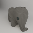 Segundo-1.png Elephant piggy bank!  (Print-in-place, no supports needed) TEMPORARILY FREE