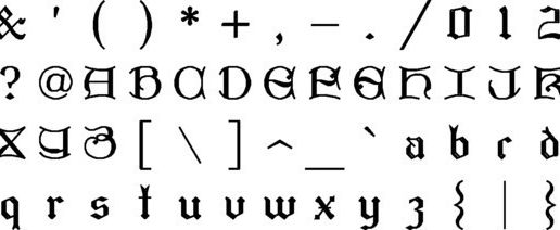 gothicita_display_large.jpg Hershey Fonts in SVG