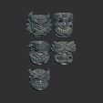 Tiki-Tribal-Masks-3D-Bas-Relief-Models-Collection-1.jpg Tiki Tribal Masks 3D Bas-Relief Models Collection