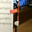 Holder.jpg Pencilholder for K&M music stand