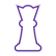 kralovna.STL Chess cutter