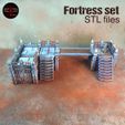 fortress4.jpg SANDBOX Bulding terrain 28mm For Wargame! 22files!