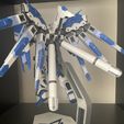 behind-stand.jpg Real Grade RX-93 HI NU V2 Gundam Stand with weapons stand