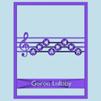 cwire.png Zelda Songs Panel A3 - Decoration - Goron Lullaby