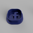 facebook2.png Social media icon cookie cutter set