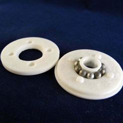 40mm_spindle2.jpg Free 3D file Tinkeriffic BB Bearing 40mm Spool Spindle・3D printing template to download