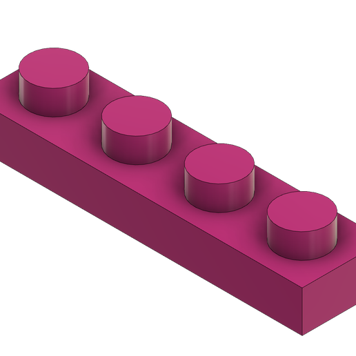 Bricks-1x4-Low-v1.png STL file Building Bricks・Model to download and 3D print, Upcrid