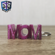 porte_cle_i_love_u_mom_2.png Archivo STL " LLAVERO " TE QUIERO MAMA・Modelo para descargar y imprimir en 3D