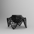untitled.1004.png Archivo STL maceta voronoi alabeada・Diseño para descargar y imprimir en 3D