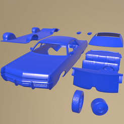 d29_005.png STL file Dodge Monaco sedan 1972 PRINTABLE CAR IN SEPARATE PARTS・3D print object to download