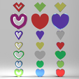 hearts-shapes-02.png STL file Harts shapes・3D printable model to download