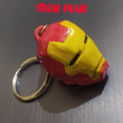 ironkey.png STL file Ironman Keychain・3D printer design to download, aaryakumargupta