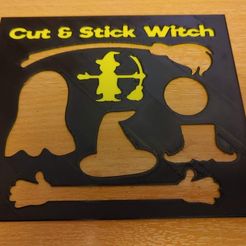 20201021_213617.jpg STL-Datei Cut and Stick Witch kostenlos・Vorlage für den 3D-Druck zum herunterladen
